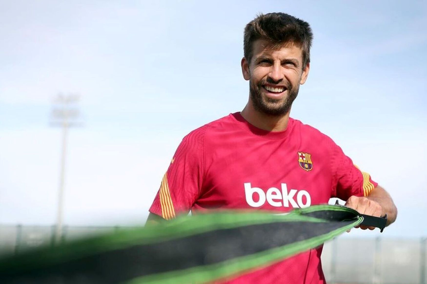 El jugador del FC Barcelona Gerard Piqué