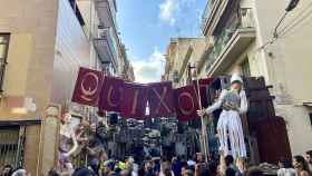 La calle Verdi decorada con una ambientación basada en el Quijote / EUROPA