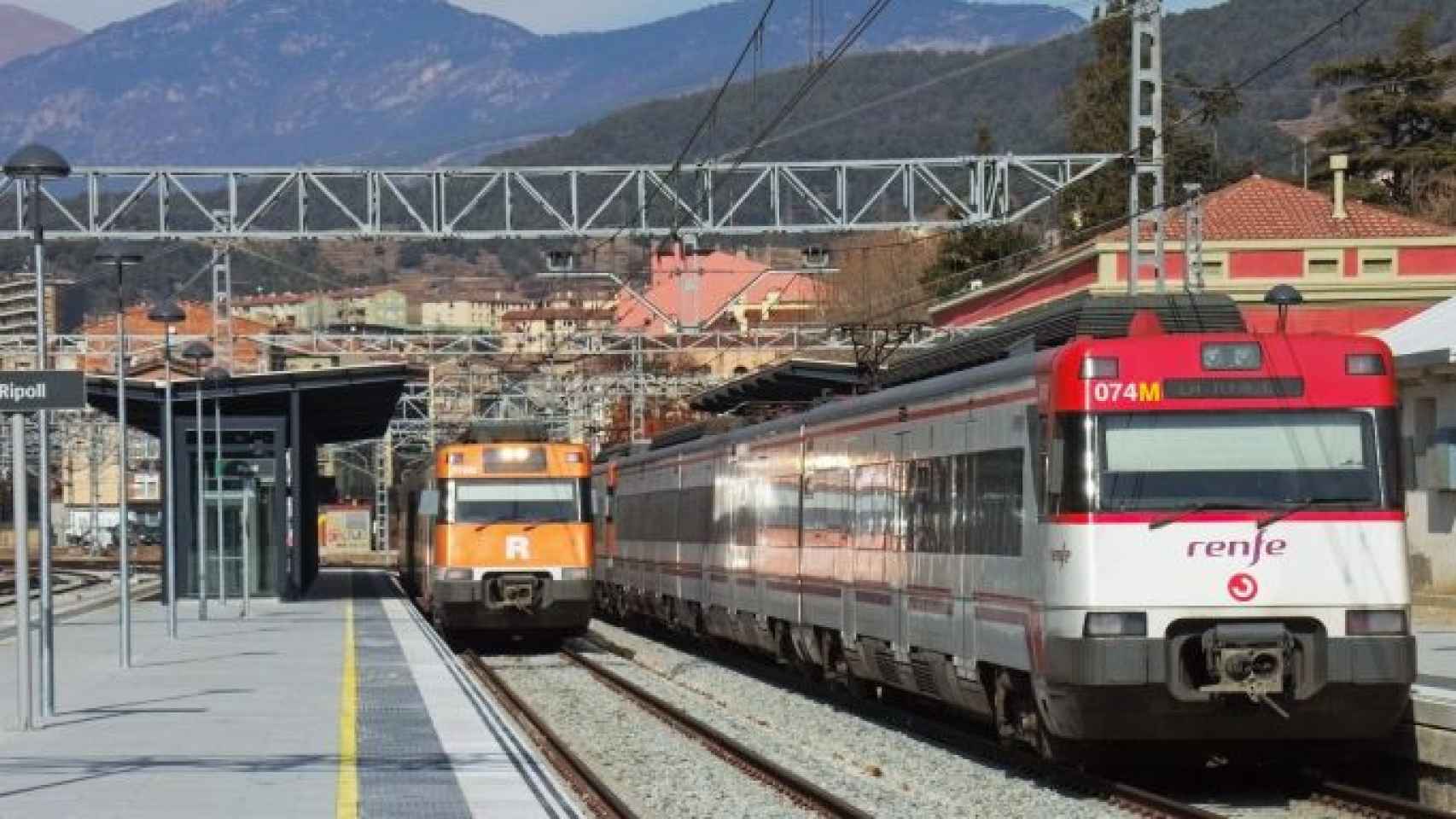 Estación de Rodalies en Ripollet