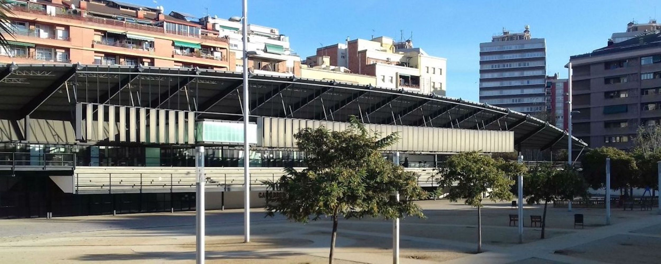 La plaza del Canòdrom, en el barrio de El Congrés i els Indians / AYUNTAMIENTO DE BARCELONA