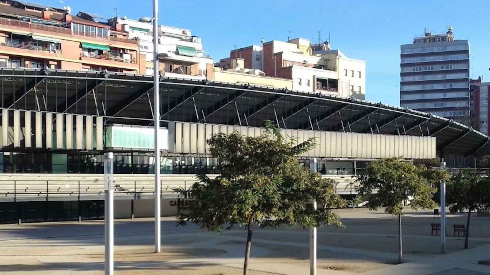 La plaza del Canòdrom, en el barrio de El Congrés i els Indians / AYUNTAMIENTO DE BARCELONA