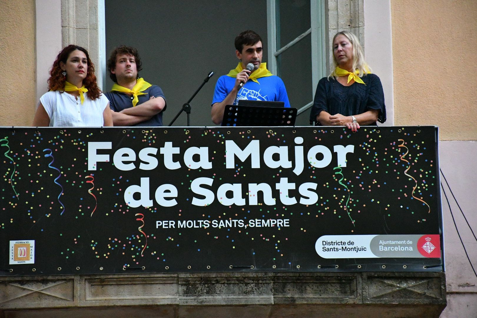 Pregón de las Fiestas de Sants de Barcelona 2022 / AYUNTAMIENTO DE BARCELONA