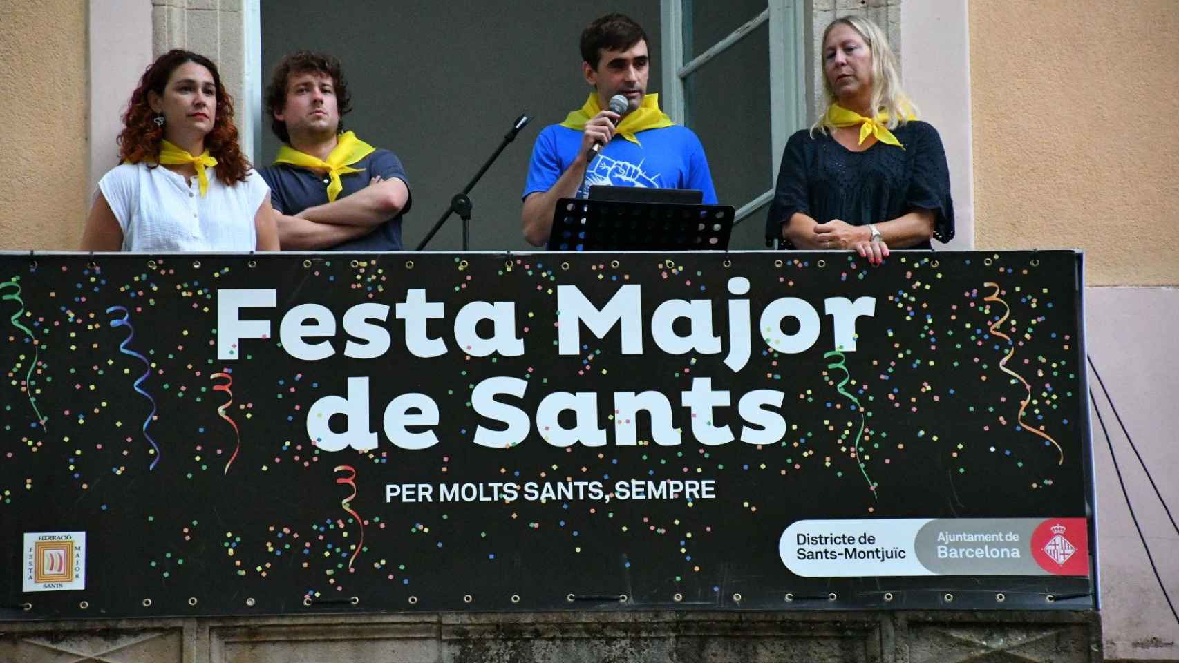 Pregón de las Fiestas de Sants de Barcelona 2022 / AYUNTAMIENTO DE BARCELONA