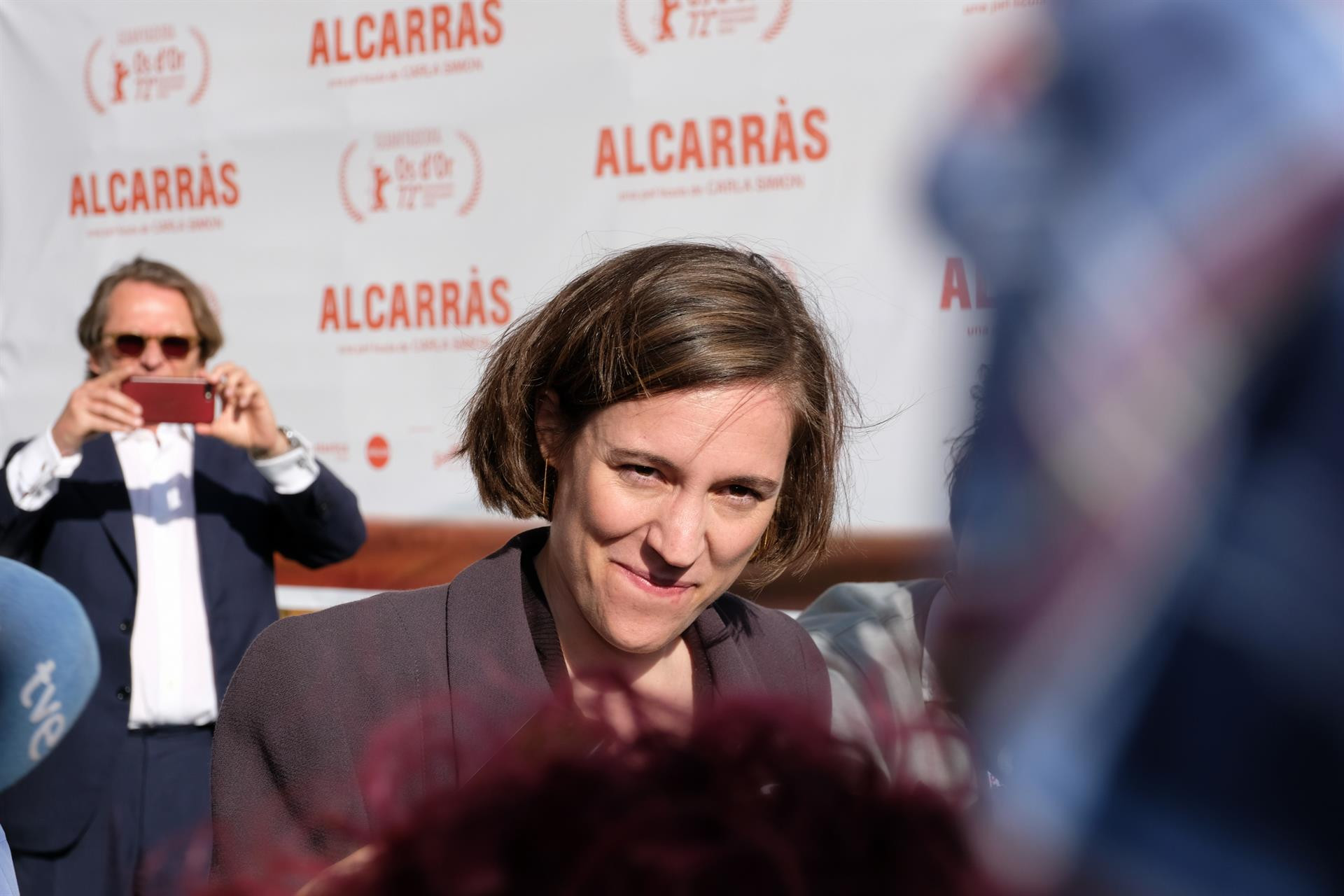 La directora Carla Simón en declaraciones en febrero / EP
