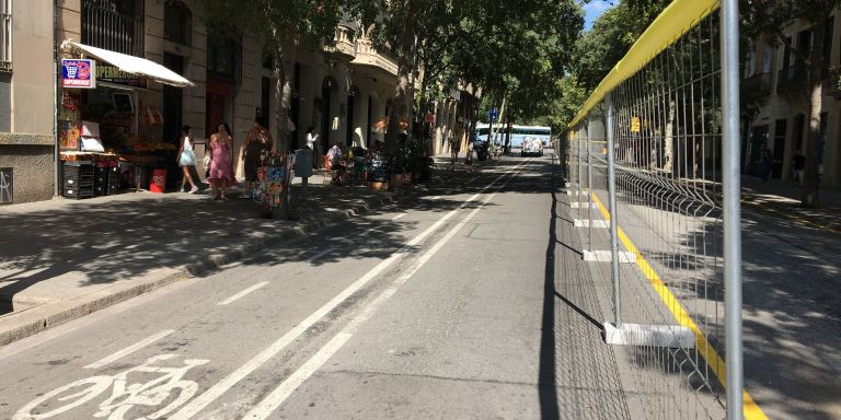 Obras en la calle de Girona / METRÓPOLI - RP