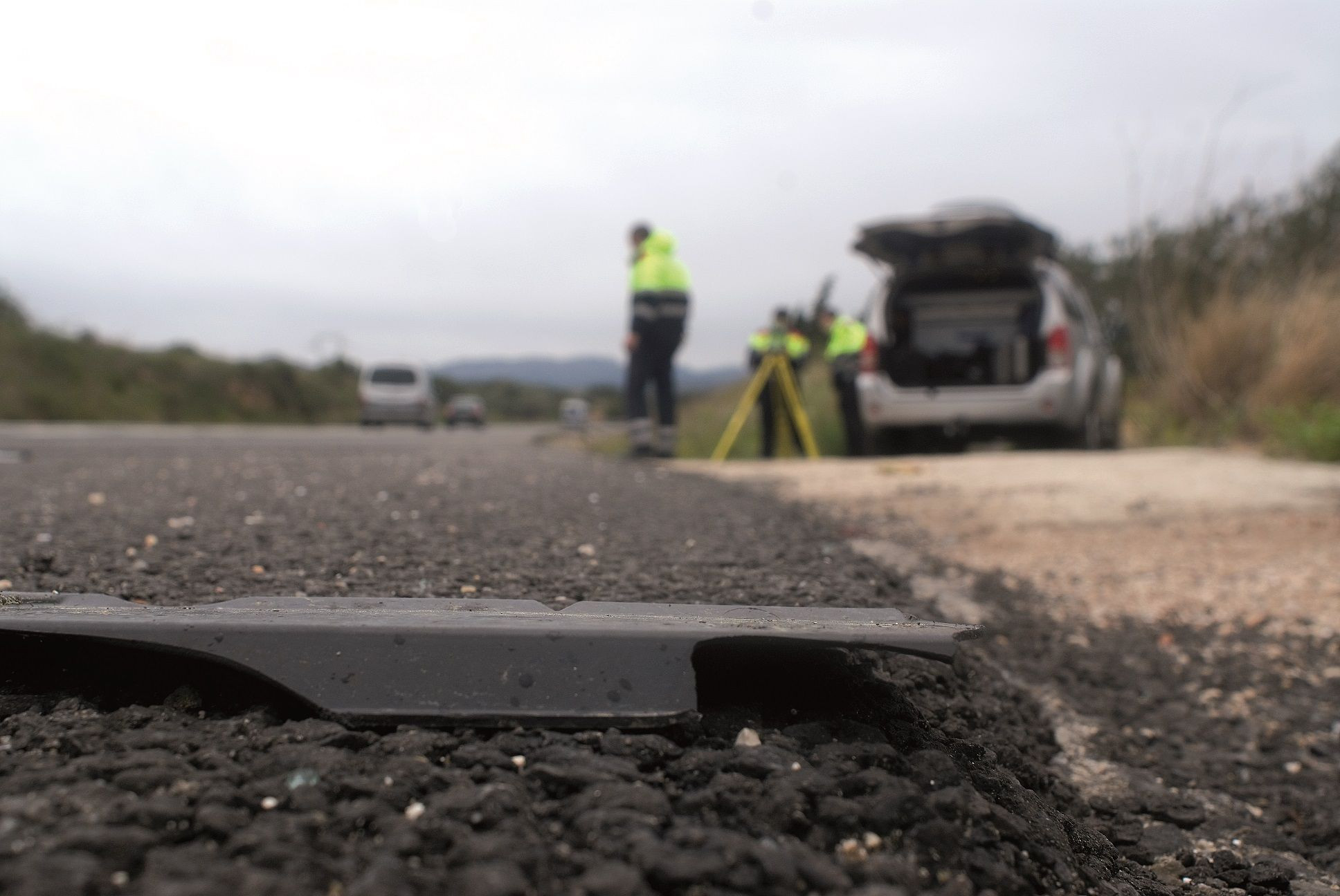 Imagen de archivo de un accidente en carretera / TRÀNSIT