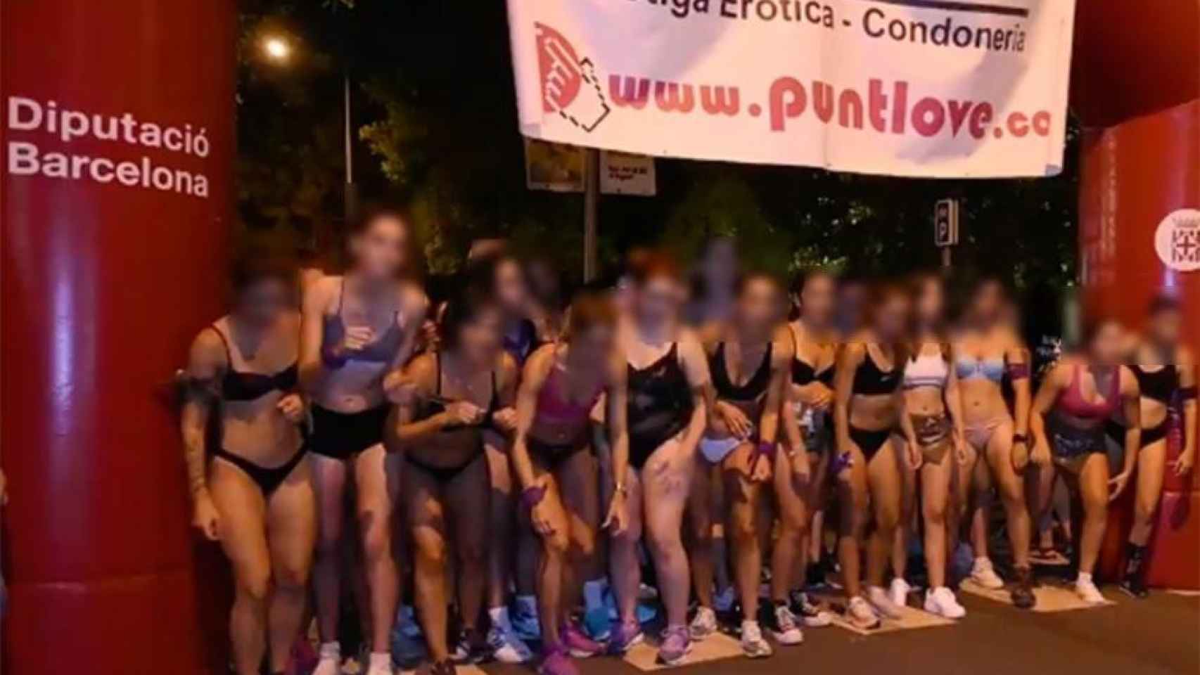 Fotograma de la carrera de Mollet / TWITTER