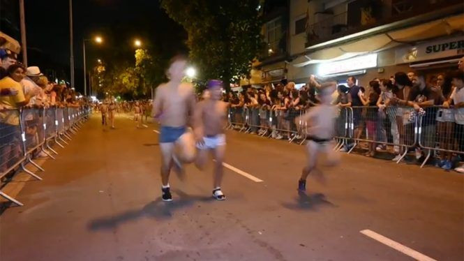 Fotograma de la carrera de Mollet / TWITTER