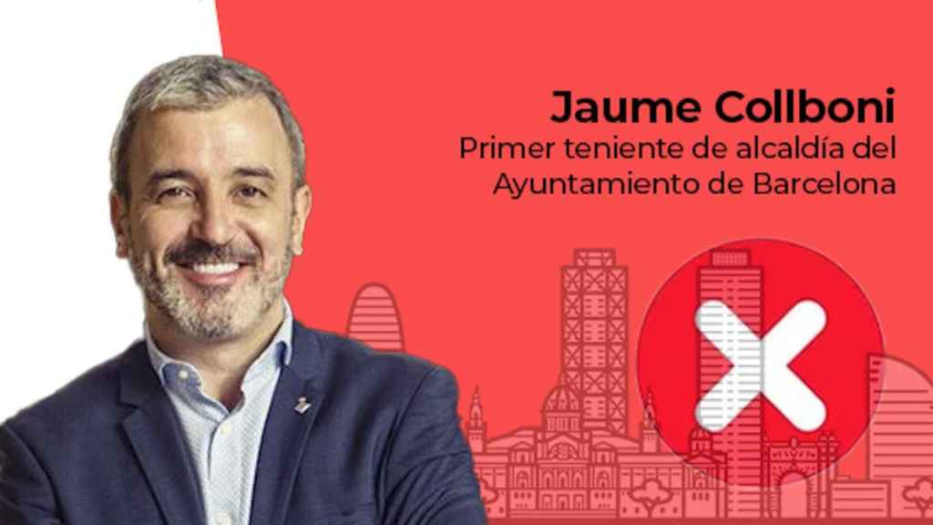 Jaume Collboni, primer teniente de alcaldía del Ayuntamiento de Barcelona / MA