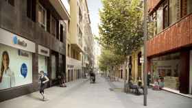 Render del pasaje de Marimón, en Sarrià-Sant Gervasi / AYUNTAMIENTO DE BARCELONA