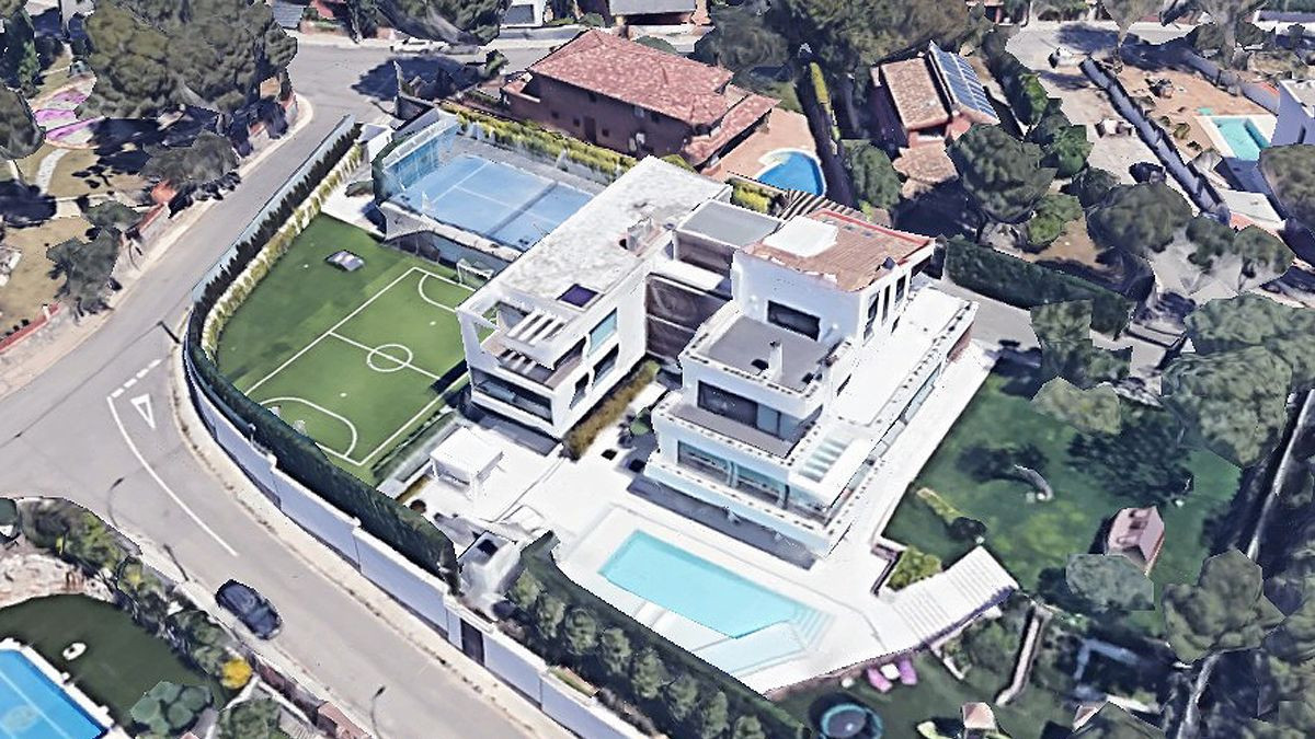 La casa de Leo Messi en Castelldefels / ARCHIVO