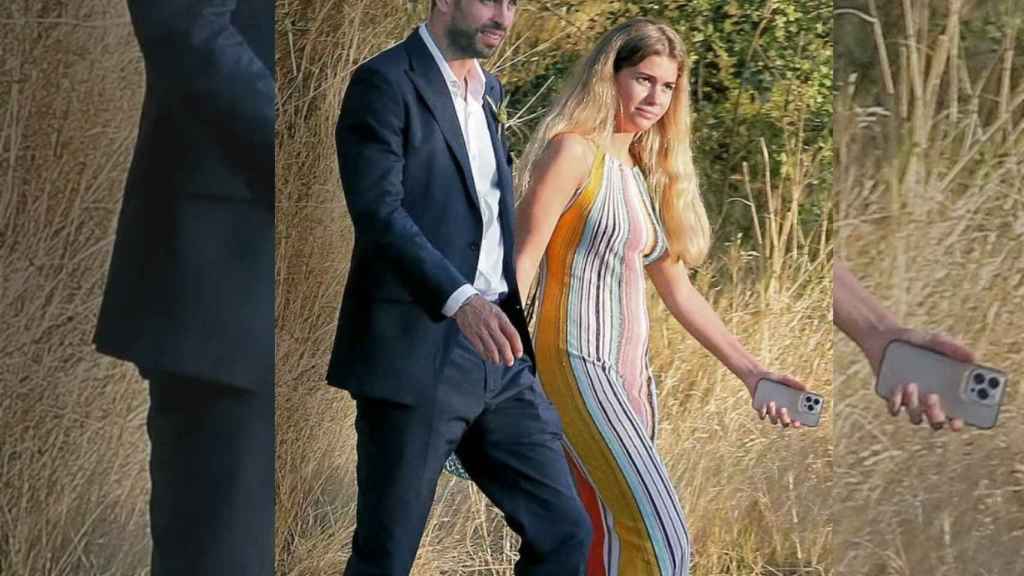 Gerard Piqué y Clara Chía se muestran en público en una boda en la Costa Brava / EXCLUSIVA REVISTA HOLA