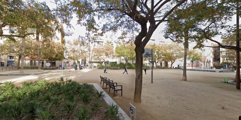 El parque infantil donde se producen las peleas y los robos / GOOGLE MAPS