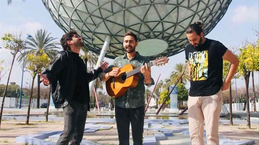 El trío sevillano Fondo Flamenco