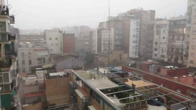 Tromba de agua en Barcelona, este miércoles / METRÓPOLI - JS