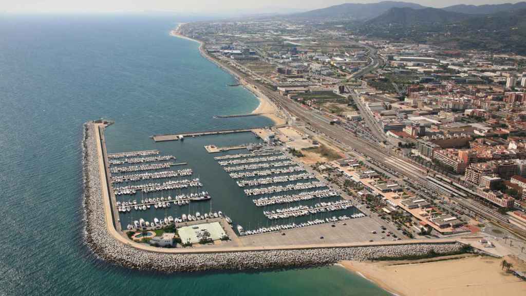 Imagen aérea del Puerto de Mataró / PORT MATARÓ