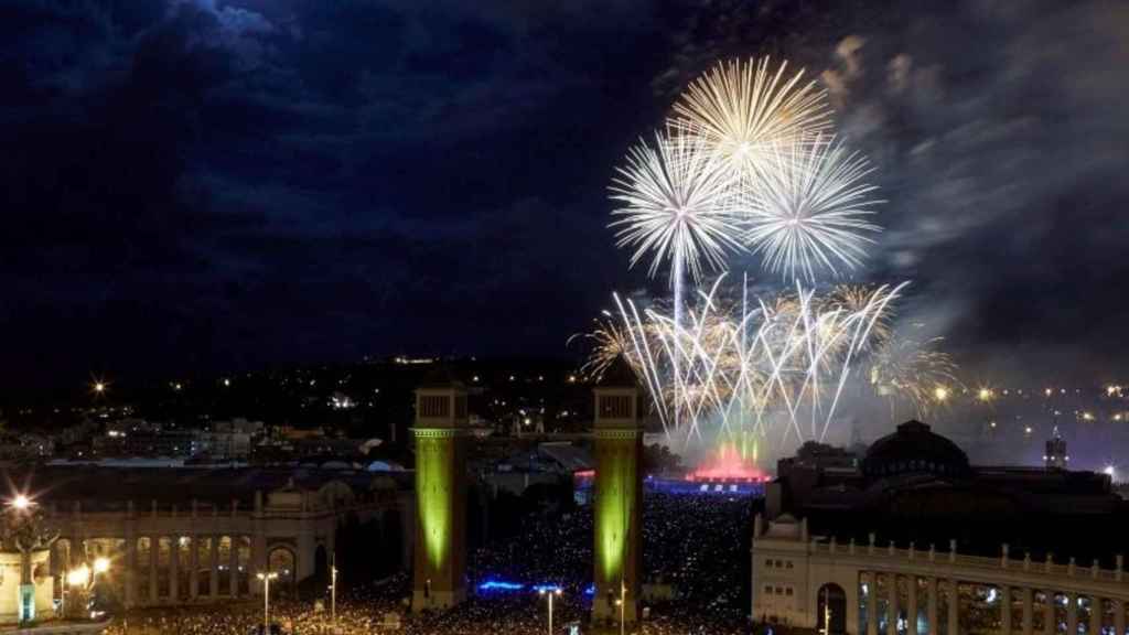 Espectáculo Piromusical de la Mercè / EFE