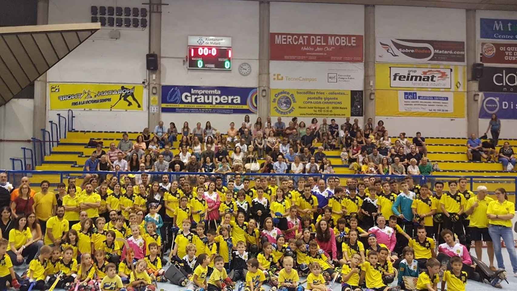 Jugadores del Club Hoquei Mataró / HOQUEI MATARÓ