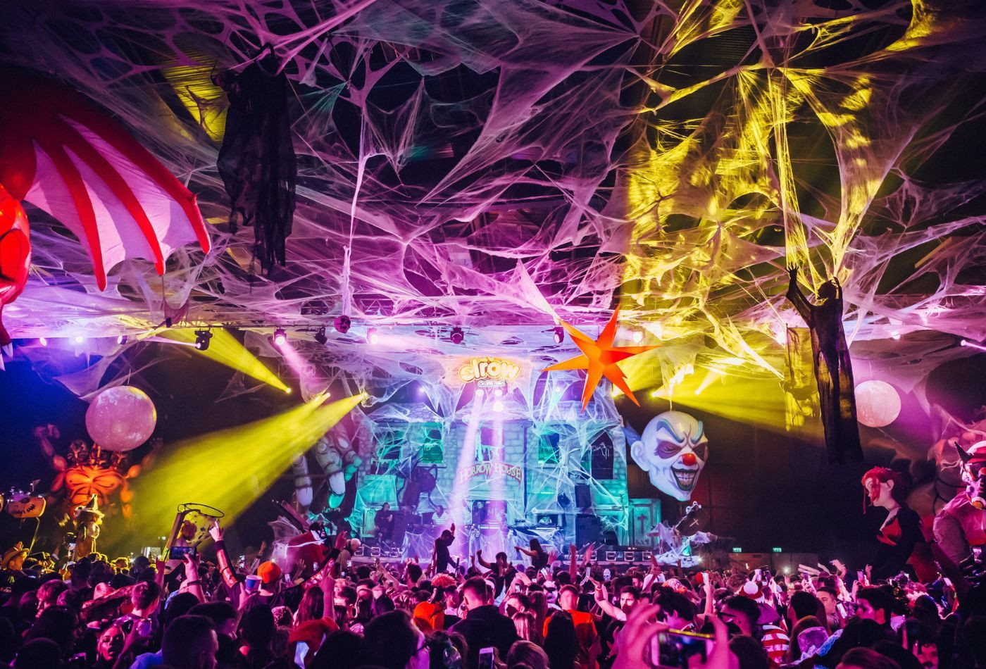 Celebración de Halloween en elrow, un festival 'made in Barcelona', en una edición anterior / ELROW