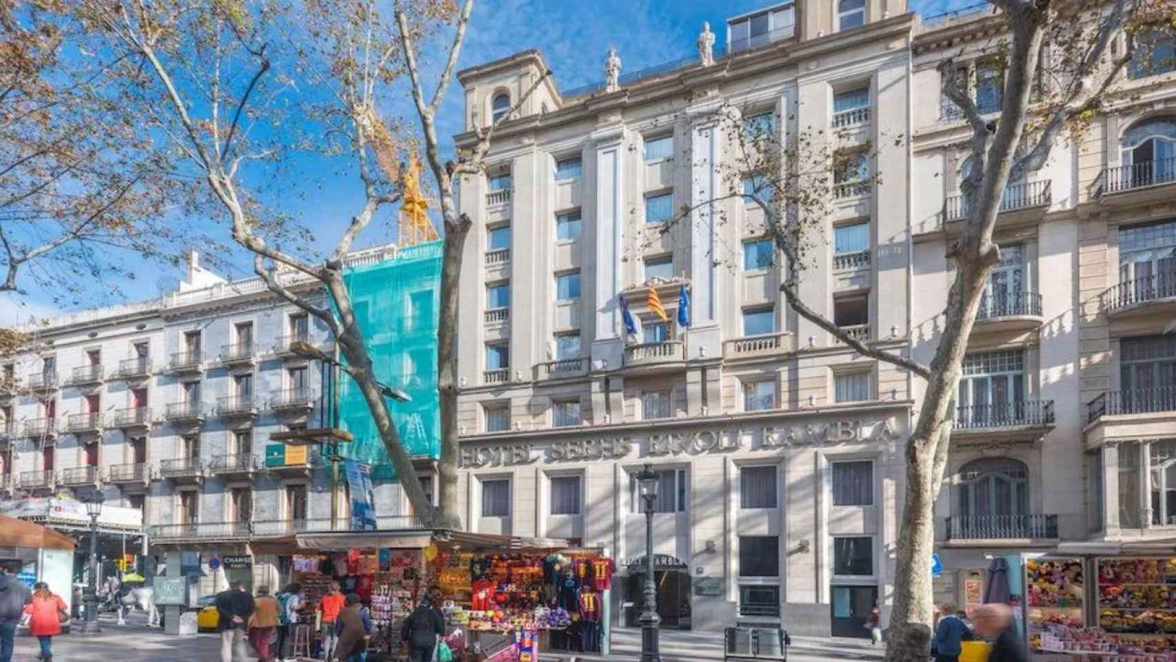 Un hotel de Barcelona, como en los que robó el ladrón que ingresará a prisión / MA