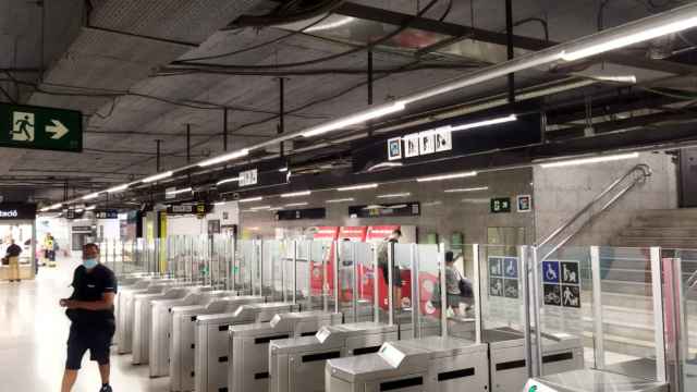 Estación de metro de Sagrada Família en una imagen de archivo