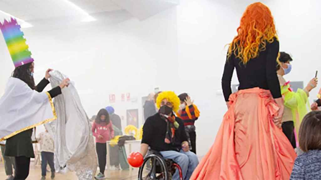 Fotografía del taller de Drag Kids que acompaña al programa del Festival TNT de Terrassa / AYUNTAMIENTO DE TERRASSA