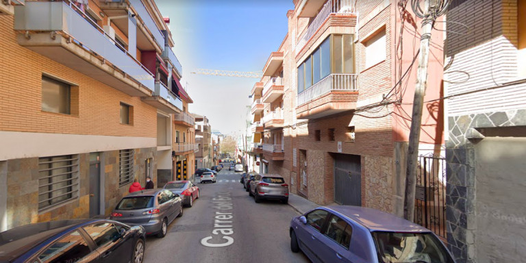 La calle del Bruc de Badalona / GOOGLE MAPS