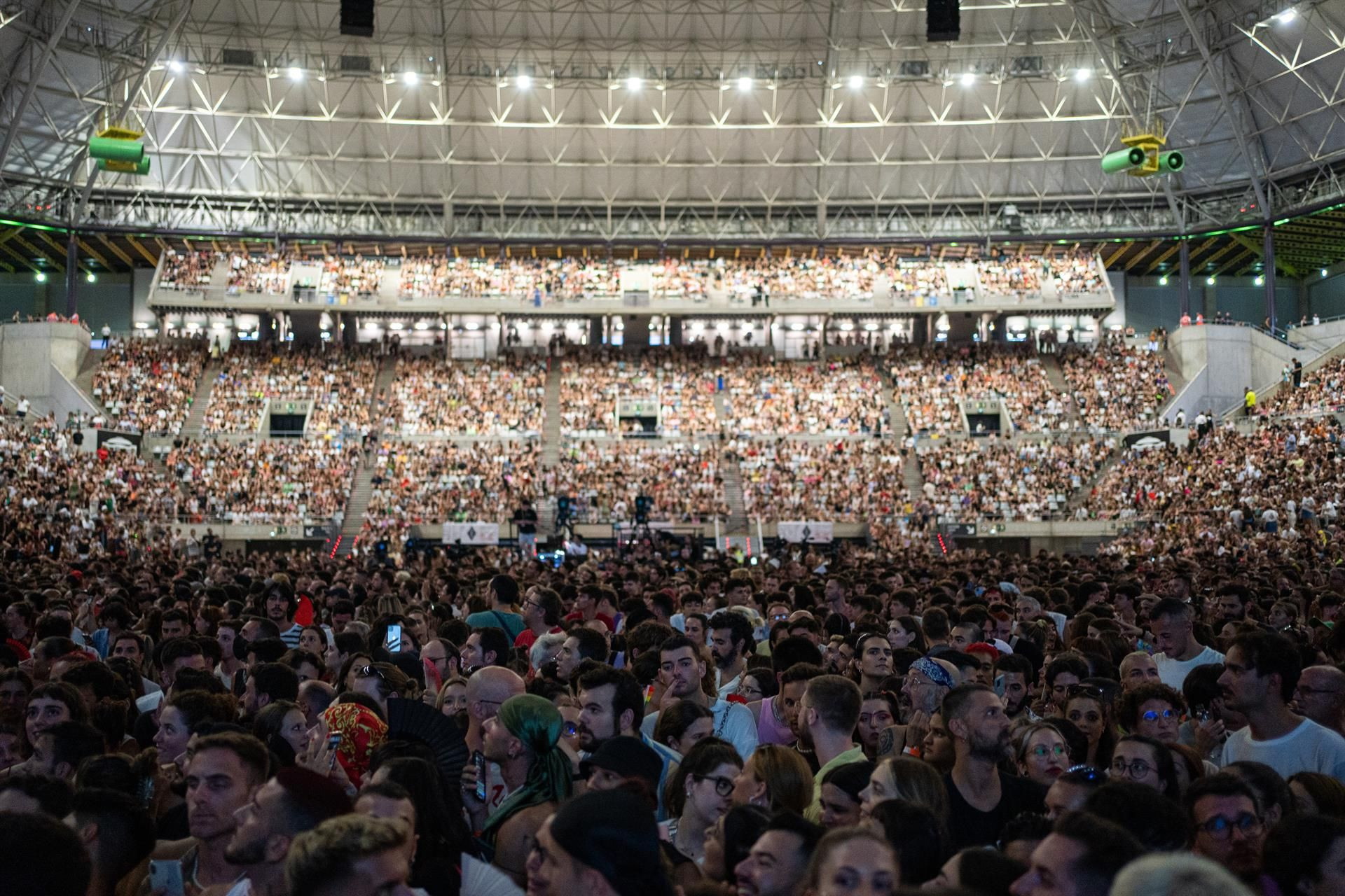 Público durante un concierto en el Palau Sant Jordi / EUROPA PRESS