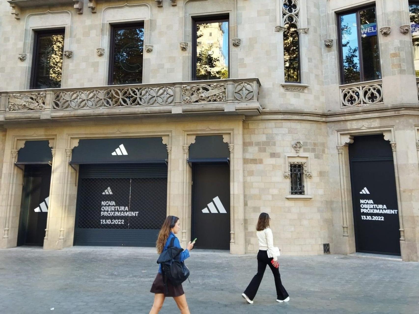 Adidas abre este octubre una macrotienda en un edificio modernista del paseo de Gracia