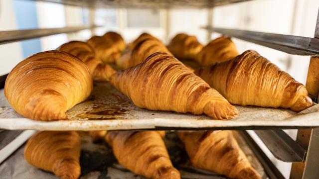 Croissants de una panadería de Barcelona