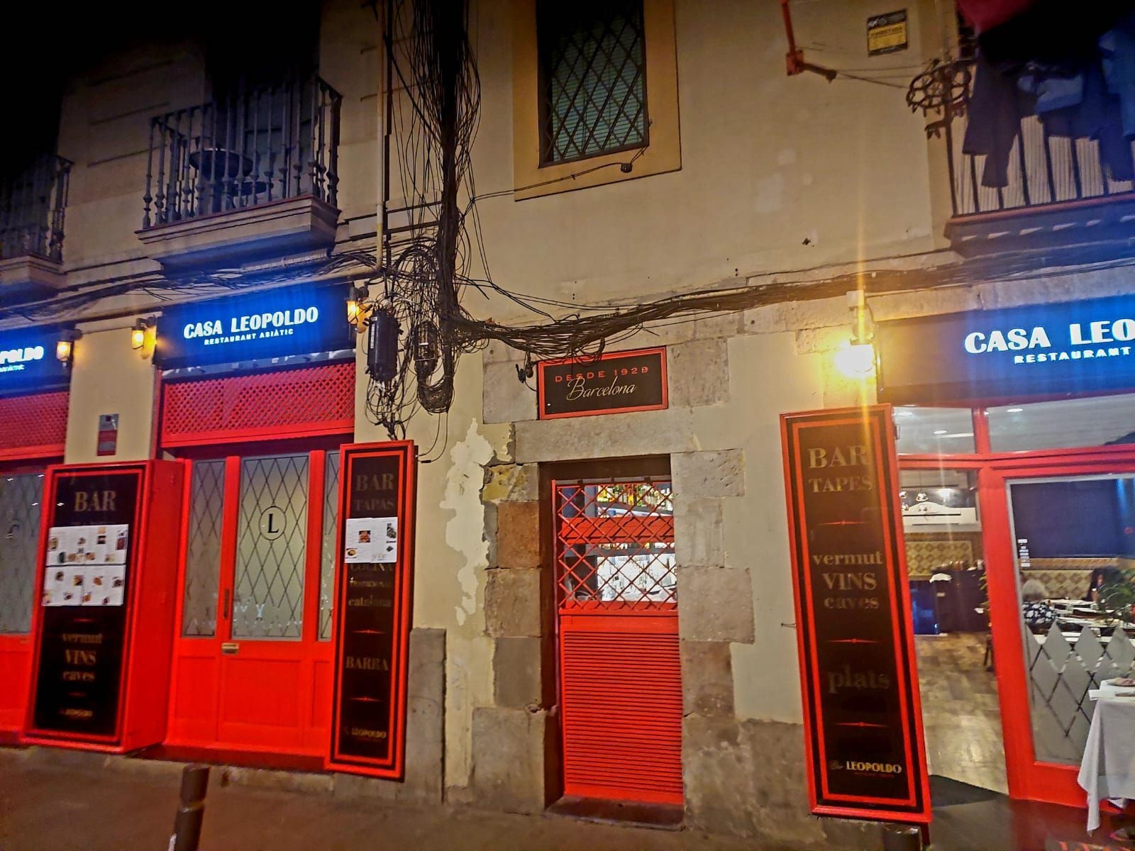 Fachada de Casa Leopoldo en el Raval / CEDIDA