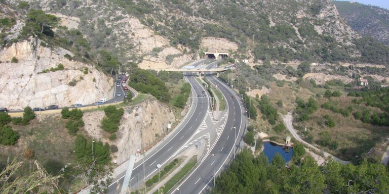 La C-32, donde se ha producido el accidente, en una imagen de archivo / ARCHIVO