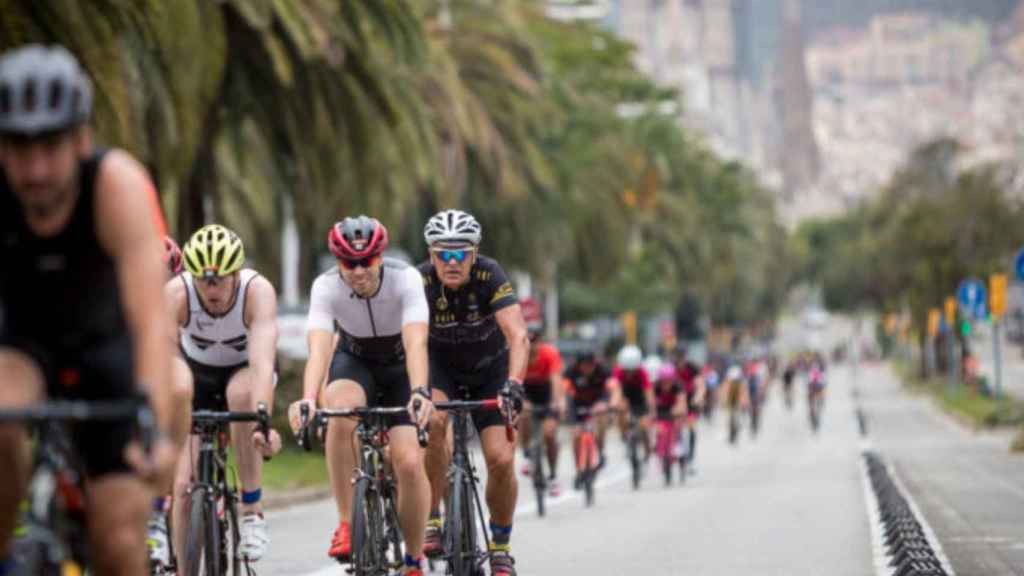 El Triatlón de Barcelona en una edición anterior / AJUNTAMENT DE BARCELONA