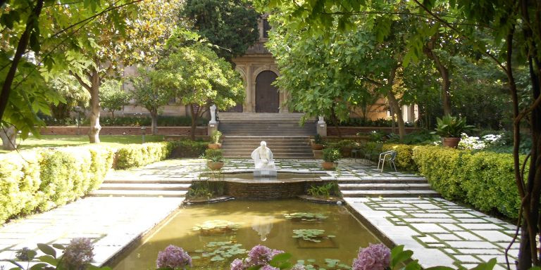 Jardín de la fundación Julio Múñoz Ramonet / ARCHIVO