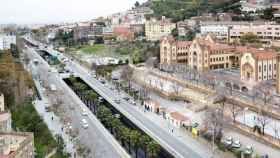 La cobertura de la ronda de Dalt / AYUNTAMIENTO DE BARCELONA