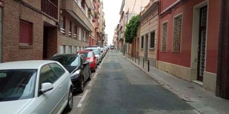 Estado actual de la calle de Balcells / AJ BCN