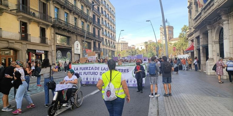 Manifestación por la abolición de la prostitución / TWITTER