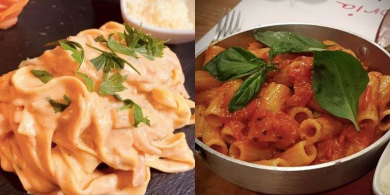 Platos de pasta en Bella Italia / BELLA ITALIA 