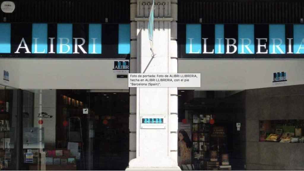 La librería Alibri de la calle de Balmes / FACEBOOK ALIBRI