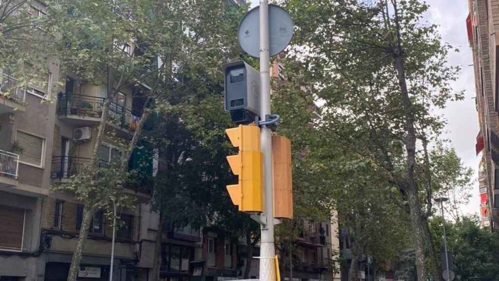 Radar de punto instalado en Barcelona / EUROPA PRESS