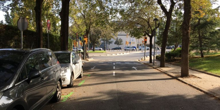 Calle de Manuel Ballbé con la avenida Diagonal / METRÓPOLI - RP