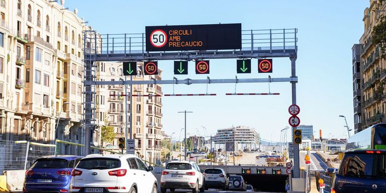 Túnel de Glòries en funcionamiento / AJ BCN