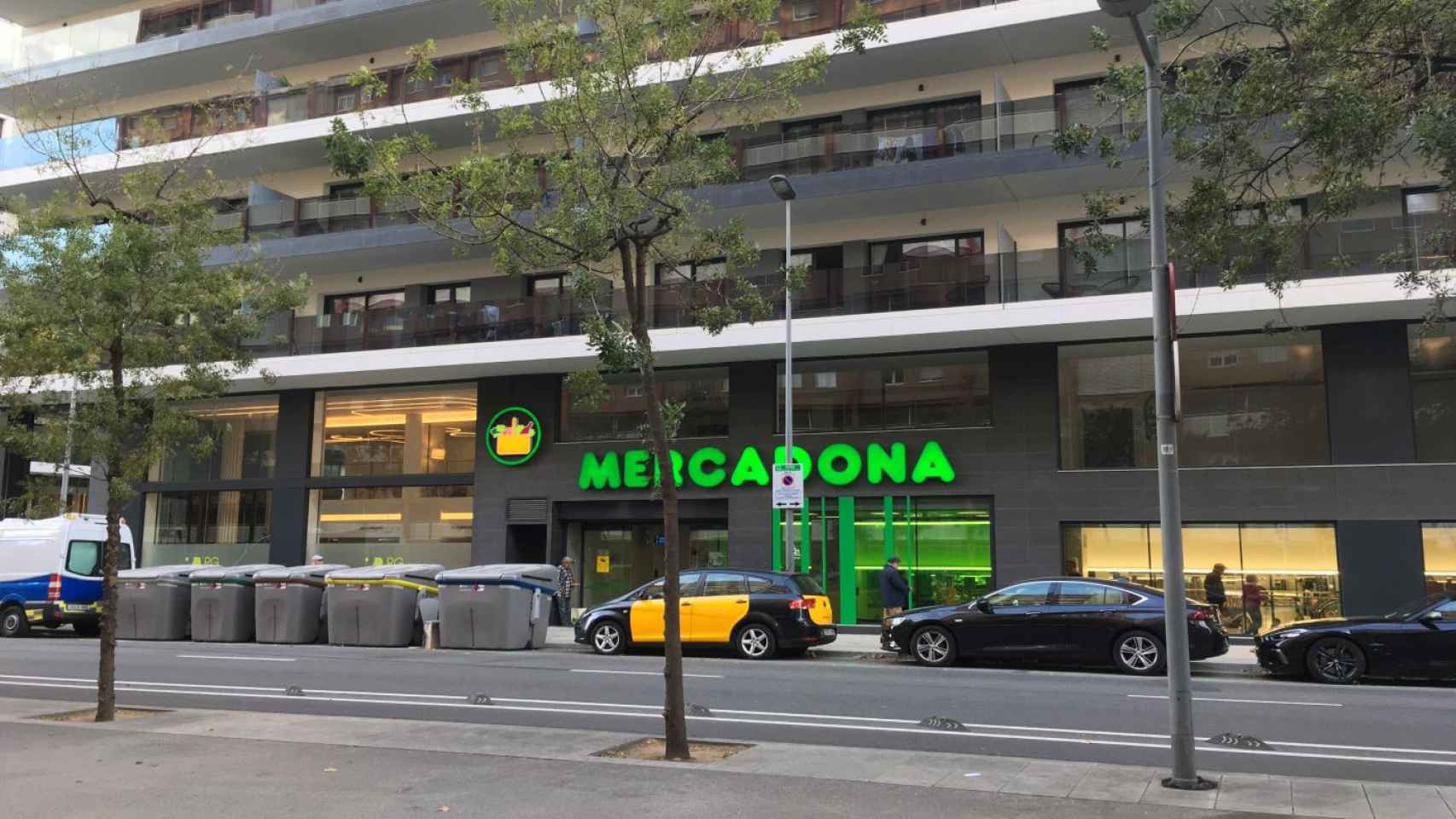 Exterior de un supermercado Mercadona de la Rambla Guipúscoa / MERCADONA