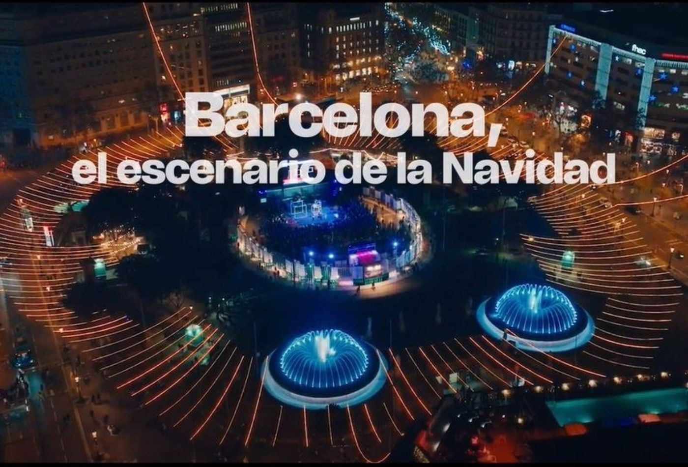 El anuncio que Barcelona proyectará en Madrid como destino artístico y creativo para la Navidad / TURISME