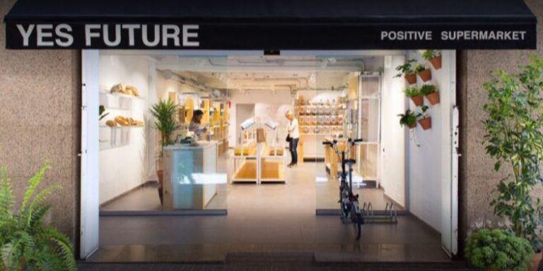 Entrada al Yes Future Positive Supermarket / GOOGLE