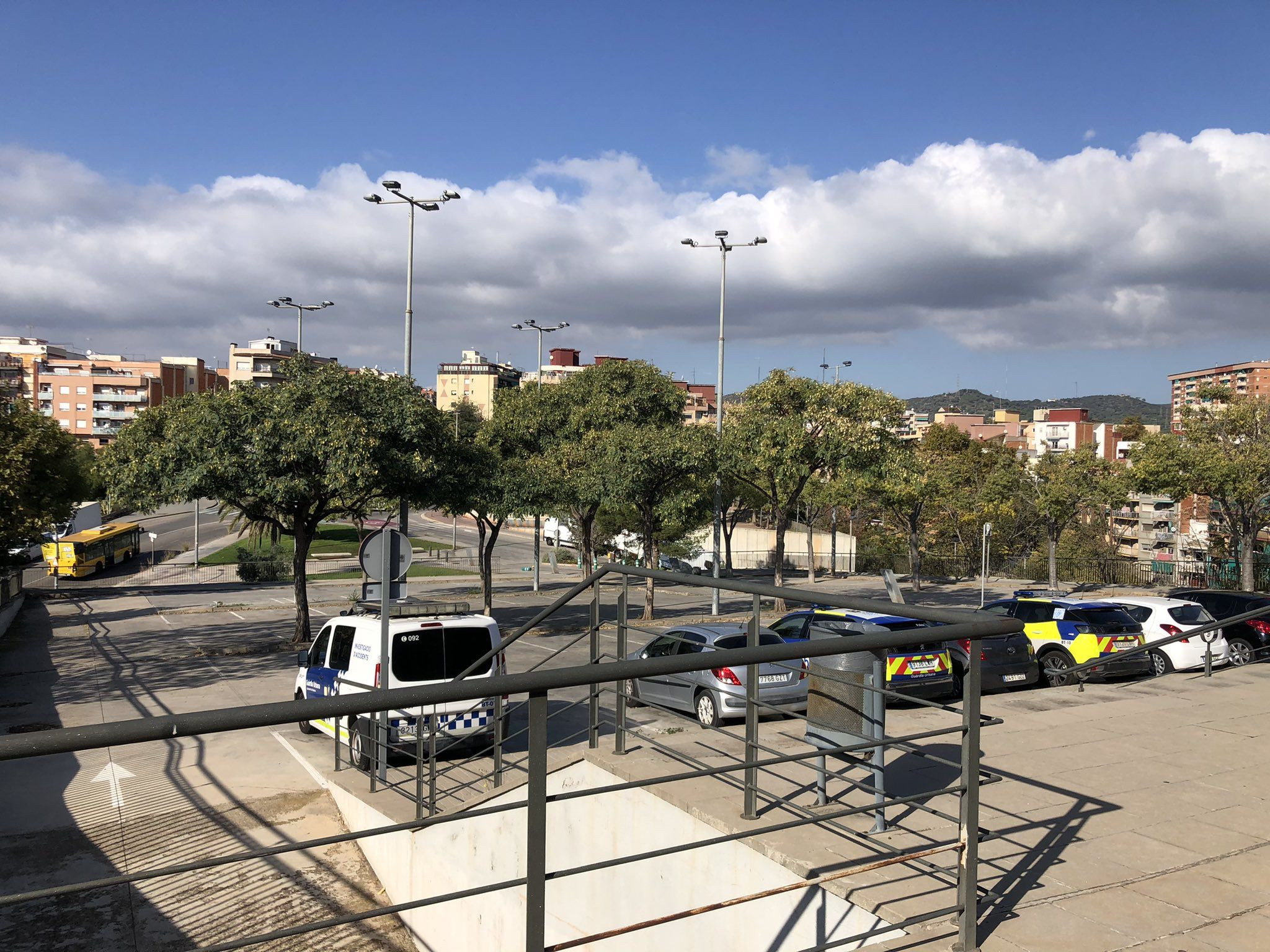 Exterior de la comisaría de Guardia Urbana de Badalona / TWITTER