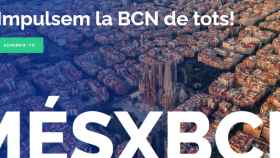 Imagen del portal de Més x BCN / MÉSXBCN