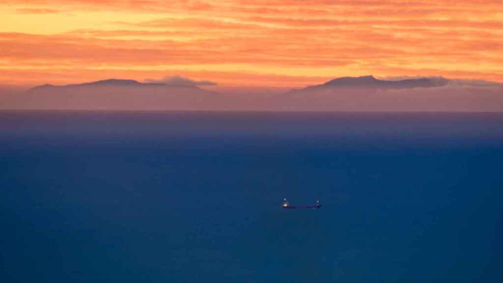 Vista de Mallorca desde Barcelona / RRSS (@alfons_pc)