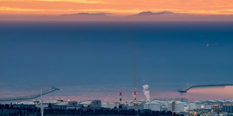 Vistas de Mallorca desde Barcelona / RRSS (@alfons_pc)