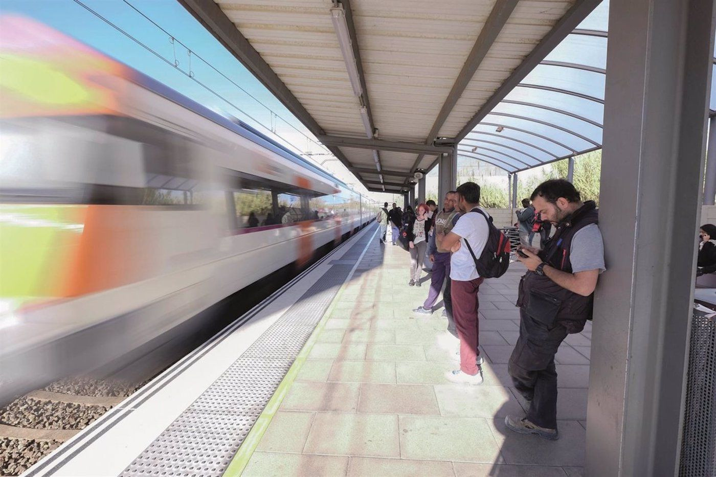 Imagen de una estación de Rodalies / EUROPA PRESS